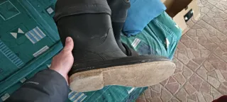 Vadeador de pesca negro