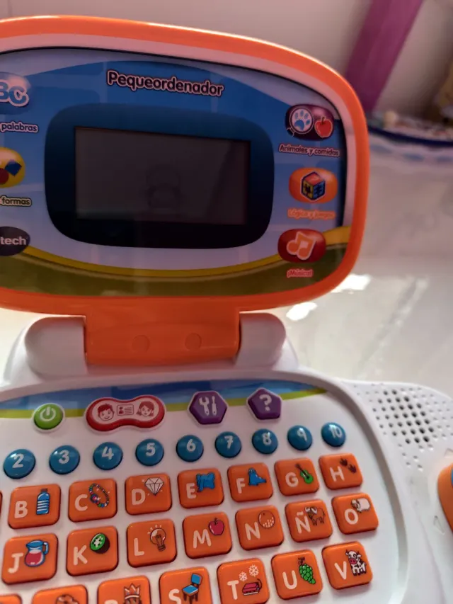 Ordenador infantil VTech naranja
