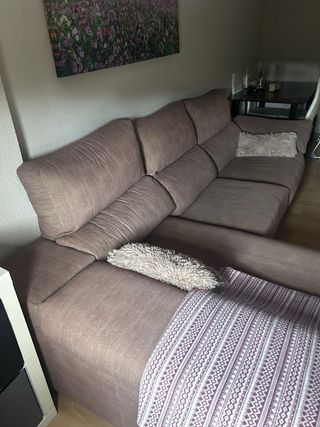 Sofá cama tela poco uso