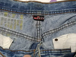 Pepe Pardo Pantalón Tejano Cargo Azul