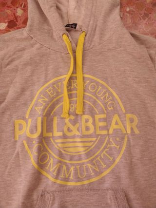 Sudadera Pull&Bear Gris