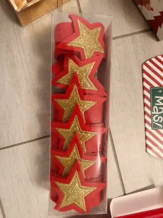 scatola regalo natale candele strofinacci lavette