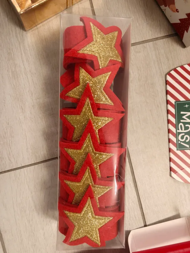 scatola regalo natale candele strofinacci lavette