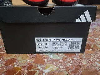 Botas Fútbol Niño Adidas F50 Talla 34