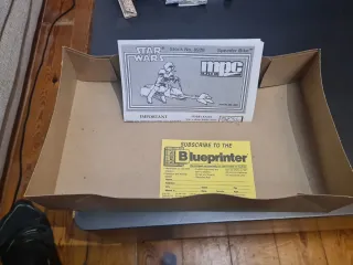 Maqueta Mpc Ertl Star Wars Speeder Bike