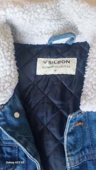 Chaqueta vaquera Silbon forrada Talla M
