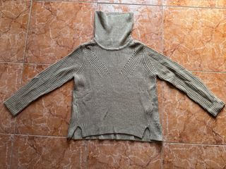 Jersey de punto cuello alto t. M