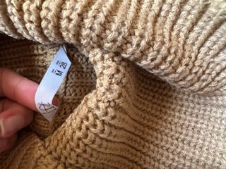 Jersey de punto cuello alto t. M