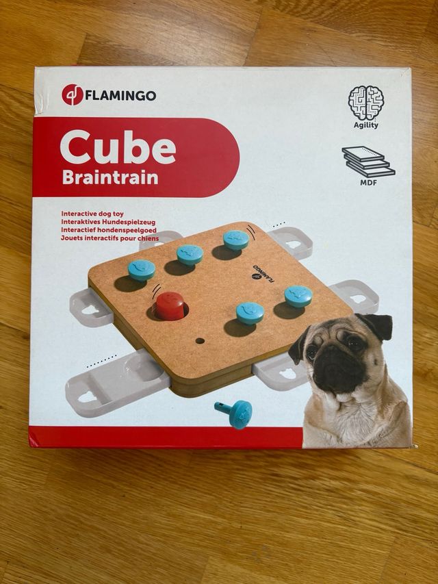 juguete para perros Flamingo Brain train