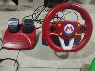 Volante y Pedales Mario Kart Nintendo