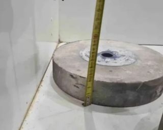 MUELA ABRASIVA BLANCA DE 200 x 20 x 40mm