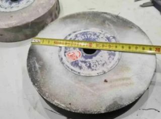 MUELA ABRASIVA BLANCA DE 200 x 20 x 40mm