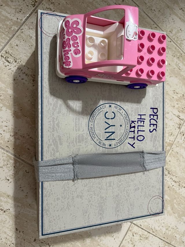 Bloques construcción Hello Kitty tipo Lego Duplo