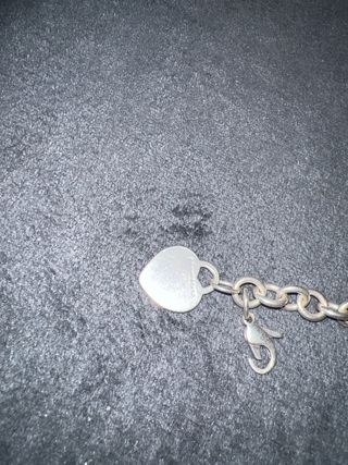 Pulsera Tiffany & Co. Corazón Plata