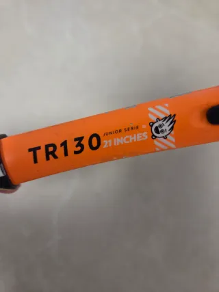 Raqueta de tenis con funda