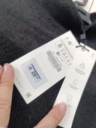 Jersey Zara soft  botones dorados Talla S