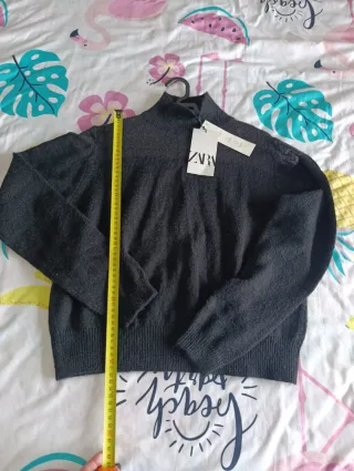 Jersey Zara soft  botones dorados Talla S