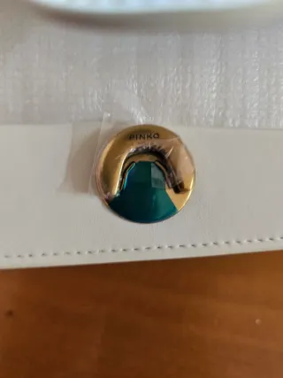 Borsa Pinko Love Bag Pelle Bianca