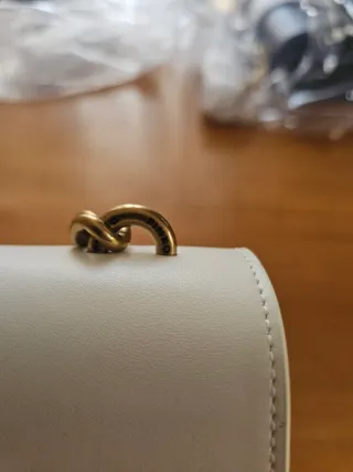 Borsa Pinko Love Bag Pelle Bianca