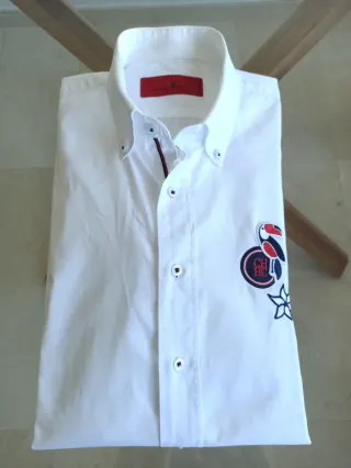 Camisa Hombre Carolina Herrera Talla 15 S