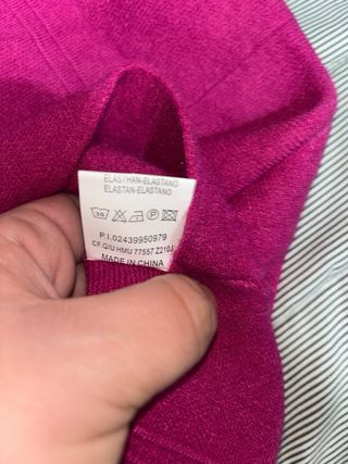 2 jerseys NoNo talla única blanco y fucsia