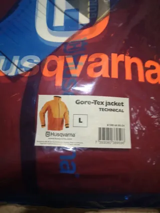 Chaqueta Gore-Tex Husqvarna Naranja ya está rebaja
