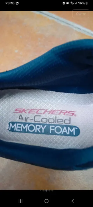 Zapatillas Skechers Talla 35 Azul