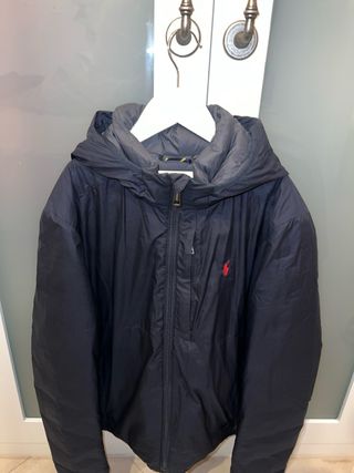 Plumífero Polo Ralph Lauren Azul Talla Xl de niño