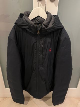 Plumífero Polo Ralph Lauren Azul Talla Xl de niño