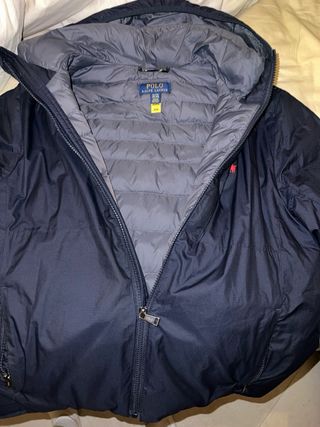 Plumífero Polo Ralph Lauren Azul Talla Xl de niño