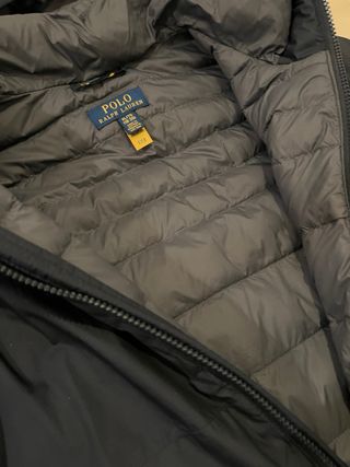 Plumífero Polo Ralph Lauren Azul Talla Xl de niño