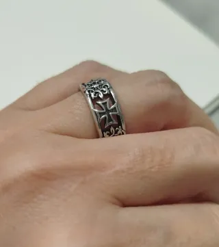 Anillo Diseño Cruz NUEVO