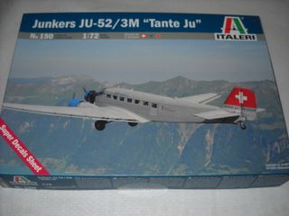 Maqueta Italeri JU-52/3M Tante Ju 1:72