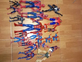Lote Figuras Spiderman y Venom