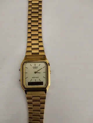 Orologio Casio Analogico Digitale Oro