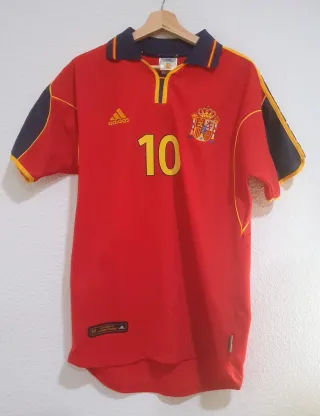 Camiseta Selección Vintage Raúl  Fútbol Retro