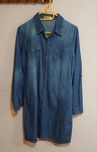 Vestido vaquero Dodo azul. Sólo hoy 19.95€