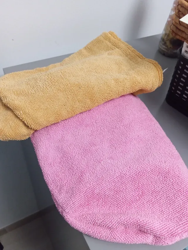 Set 2 Toallas Microfibra Pelo