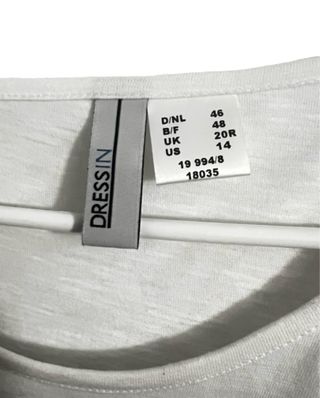 Talla 4XL. Camiseta manga larga de algodón DRESSIN