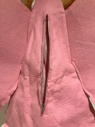 Angelo decorativo rosa con stelle