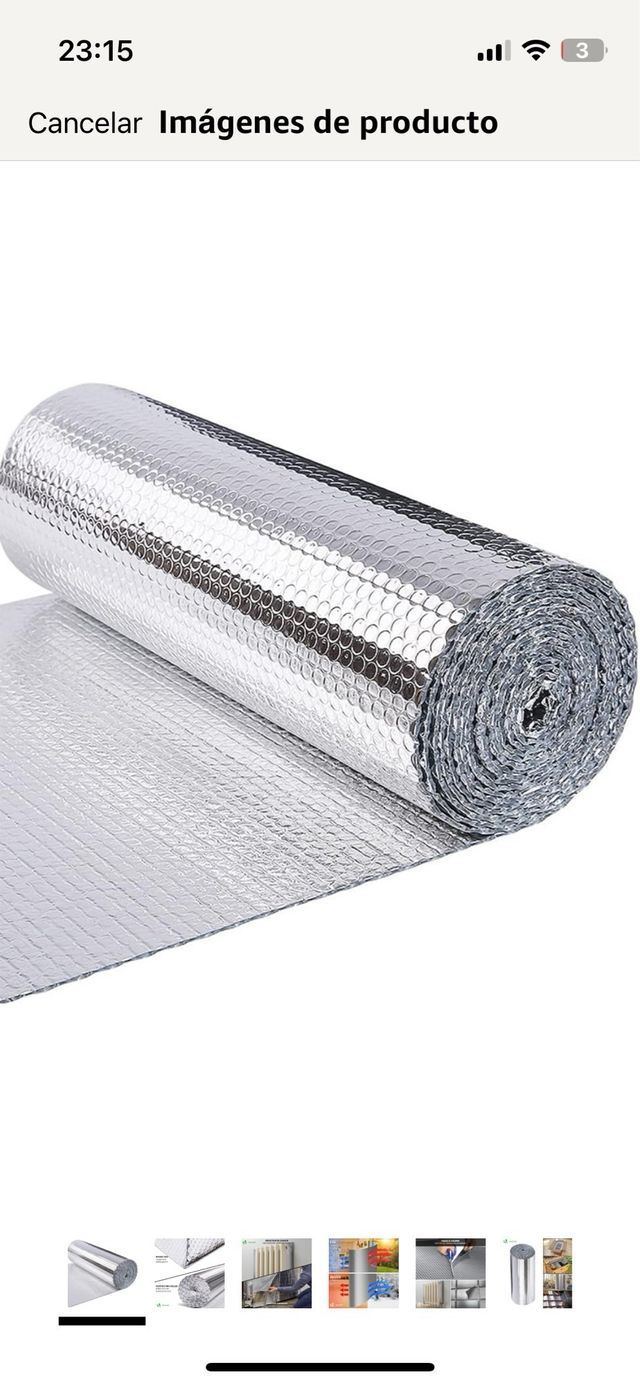 Aislante Térmico Reflexivo Aluminio