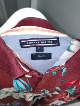 Camisa Polo Tommy Hilfiger Estampada M