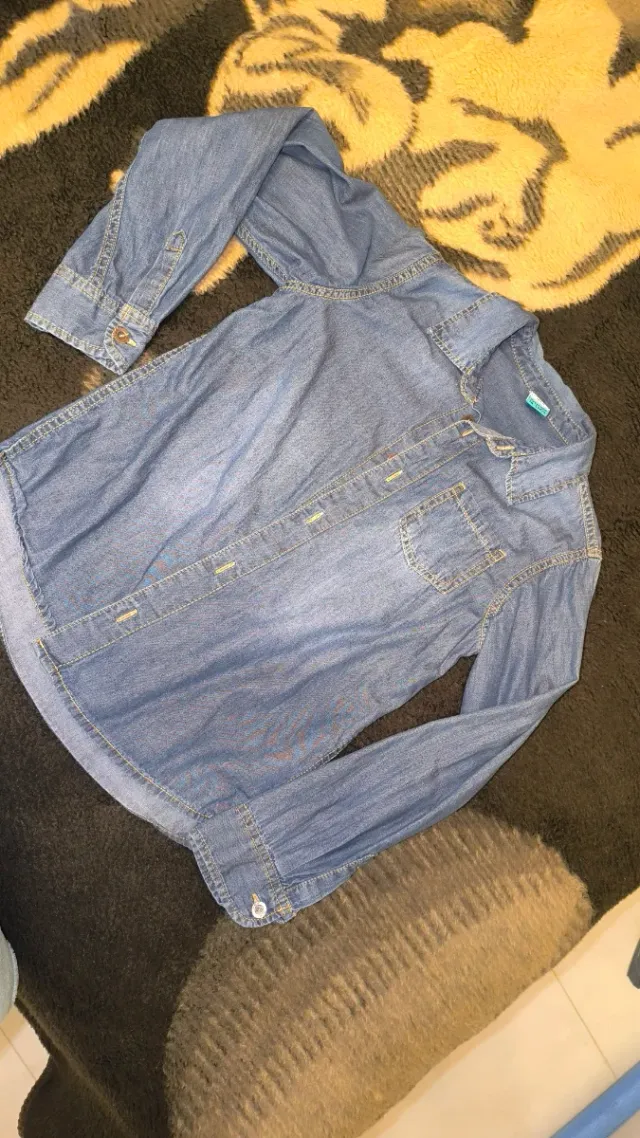 Camisa vaquera niño