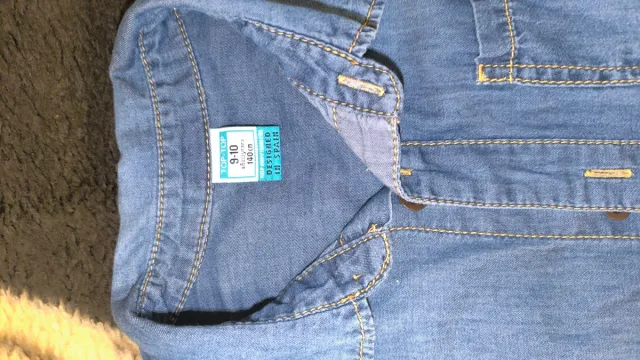 Camisa vaquera niño