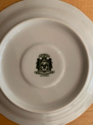 Juego de café de porcelana 6 tazas