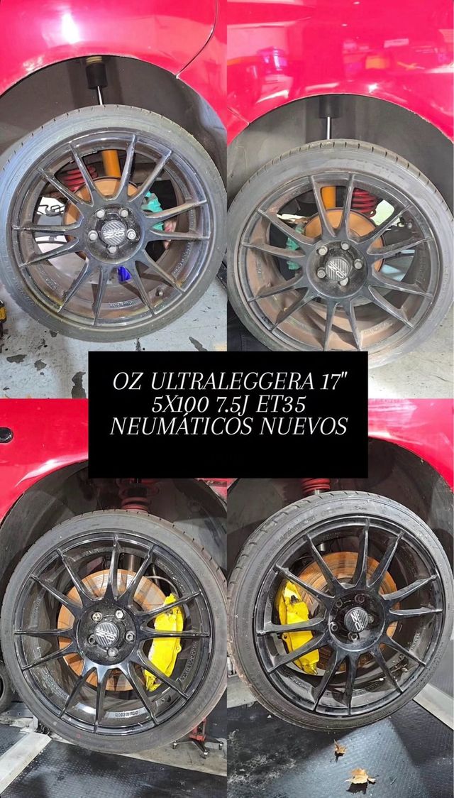 Llantas OZ Ultraleggera 17 5x100 7.5J ET35
