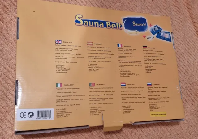 Cinturón Sauna Velform Adelgazamiento