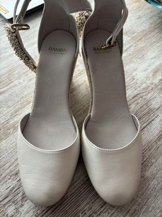 Cuñas Bambai Blancas Boda