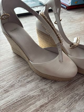 Cuñas Bambai Blancas Boda