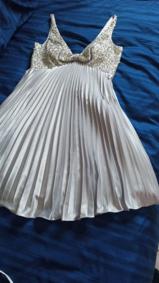 Abito donna paillettes oro/argento